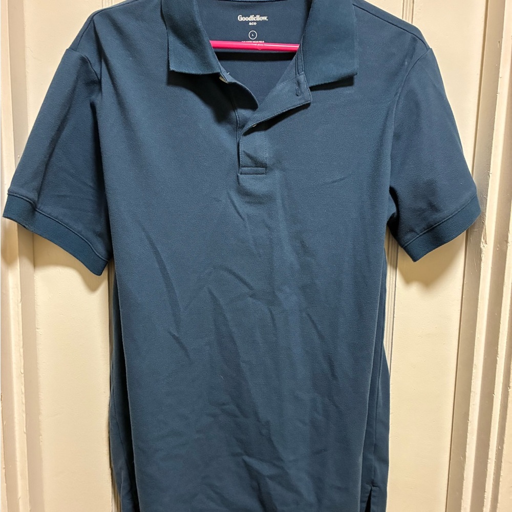 Goodfellow & Co Blue Polo Shirt - Men’s L